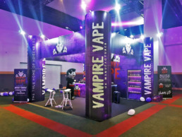Mercer Exhibitions Stand Design Vampire Vape National Vape Expo Dublin